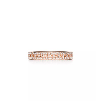 TIFFANY T TRUE NARROW RING IN ROSE GOLD 63961795